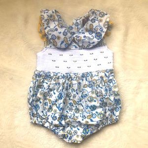 LIL Cactus girls paisley bubble Sz 3-6 months